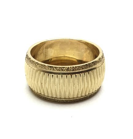 טבעת נישואין זהב צהוב 14 קראט קולקציה חדשה