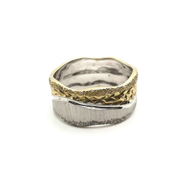 טבעת נישואין זהב 14 קראט קולקציה חדשה gre31