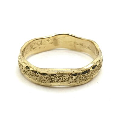 טבעת נישואין 14 קראט עדינה קולקציה חדשה